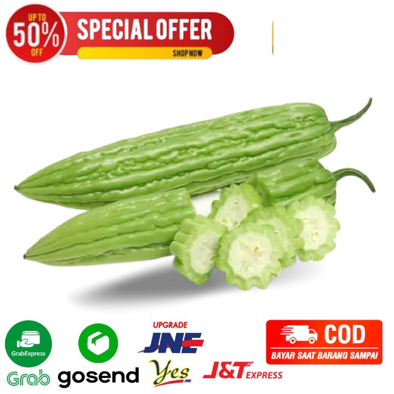 

pare / paria 500 gr sayur sayuran segar organik bandung