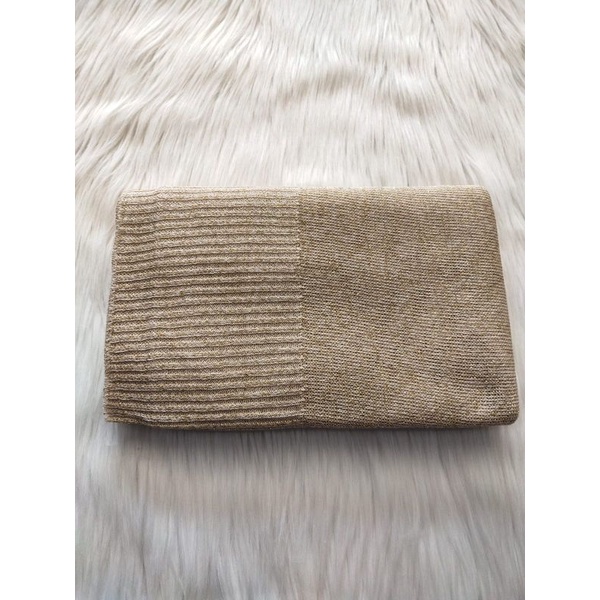 PASMINA RAJUT GLITTER PREMIUM/ PASHMINA RAJUT GLITTER/ HIJAB RAJUT GLITTER/ cocok tuk pengantin dan acara formal-KREM SUSU