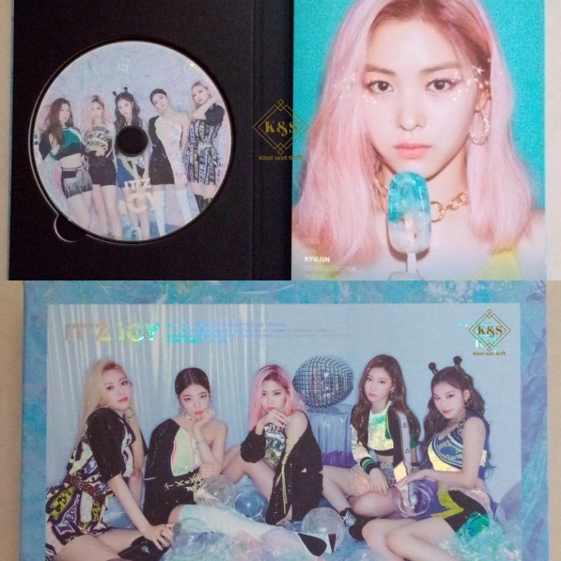 ITZY - IT'Z ICY ALBUM VER. ICY (RYUJIN FIRST PAGE)