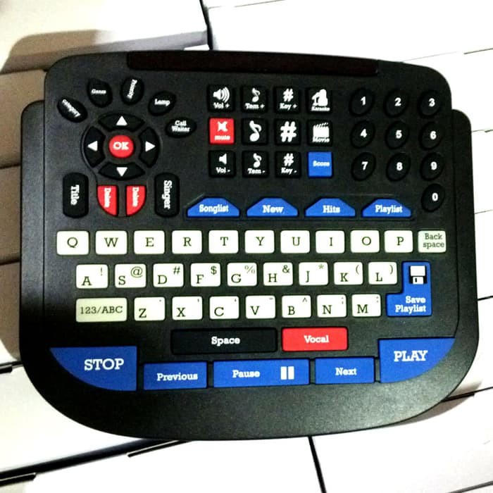Remote Karaoke Qwerty 112 For PC Karaoke Komputer