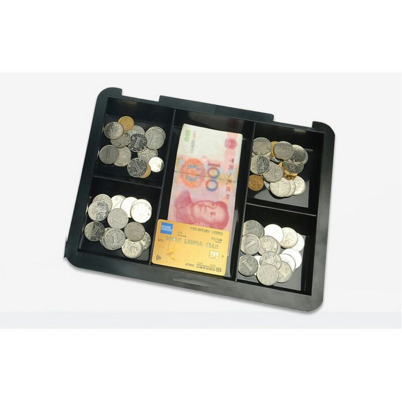 Ospon Kotak Brankas Uang Perhiasan Cash Safebox Password Lock 20x16x9Cm - Black