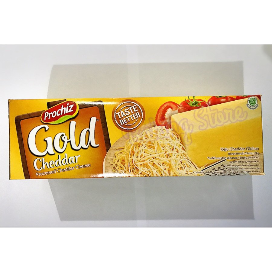 Keju Keju Cheddar Prochiz Gold 2kg