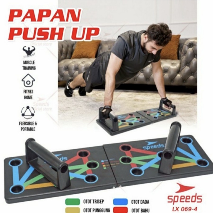 Push up board Push up Stand Alat Bantu Push up Speeds 069-4-1
