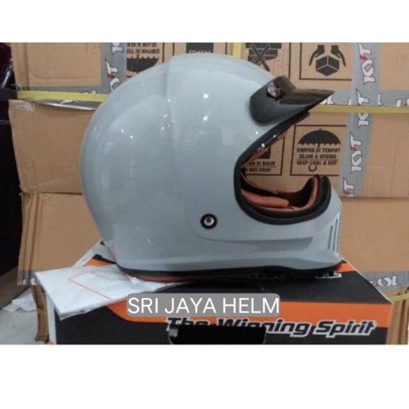 HELM INK TROOPER ASPALTH GREY RETRO CLASIC ORIGINAL