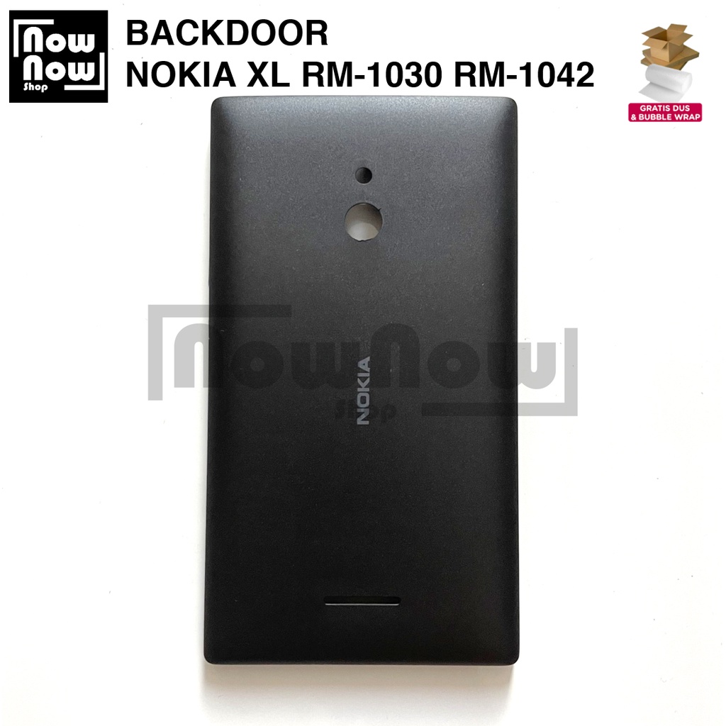 Backdoor Tutup Belakang Baterai Backcover Back Casing Nokia XL Dual SIM RM-1030 RM-1042 RM1030 RM1042 5.0 inch