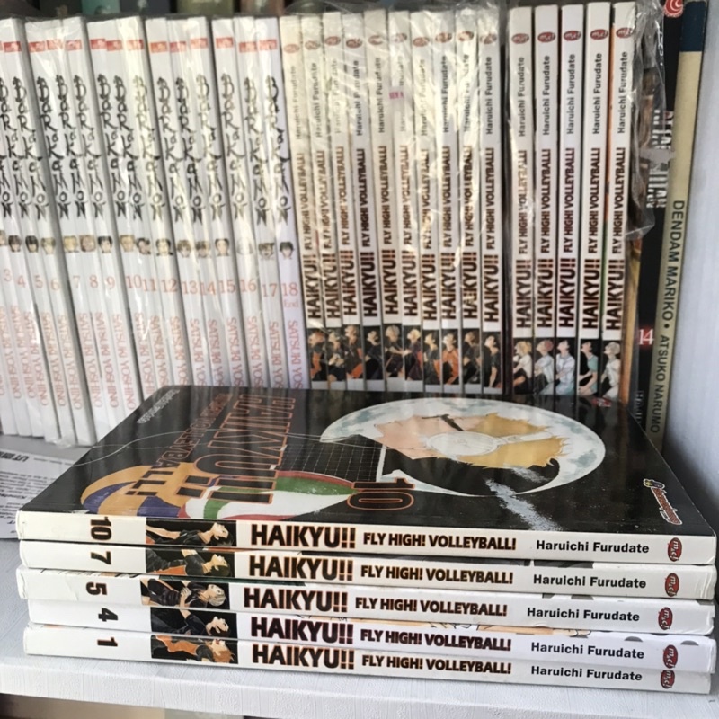 Komik Haikyuu preloved set (booked)