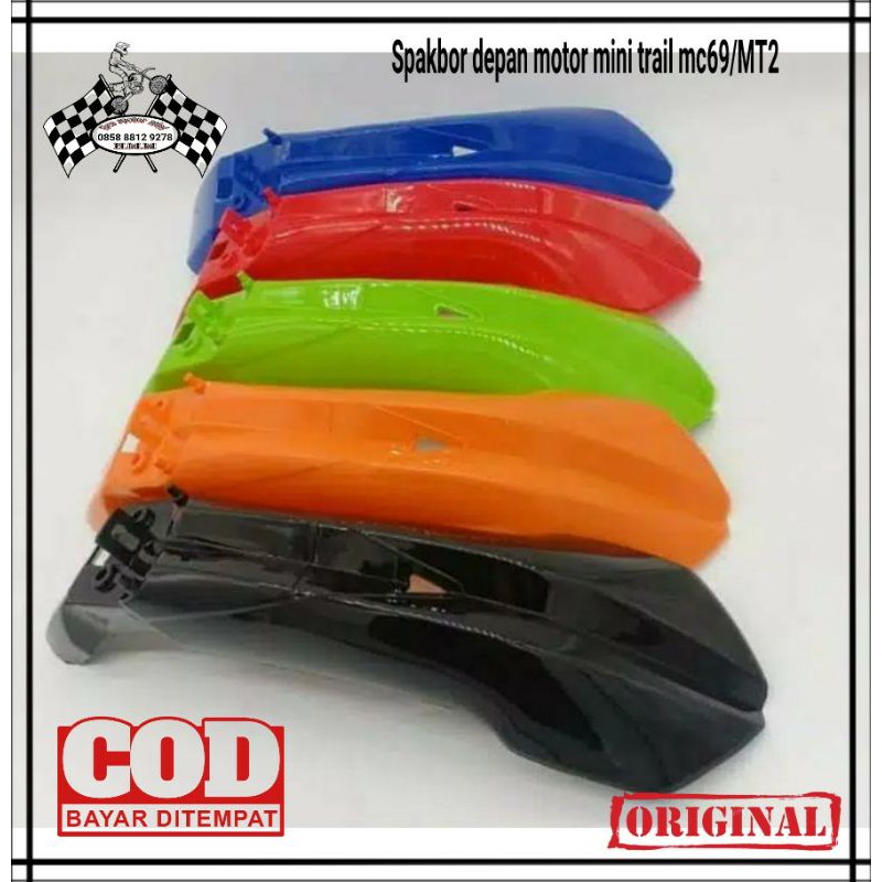 SPAKBOR DEPAN MOTOR MINI TRAIL MT2 MESIN RUMPUT 50cc