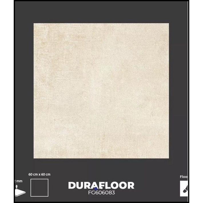 New Produk Durafloor Granit Lantai 60X60 Motif Natural Stone Matt Glazed Fg606083 | Estetik | Kekini