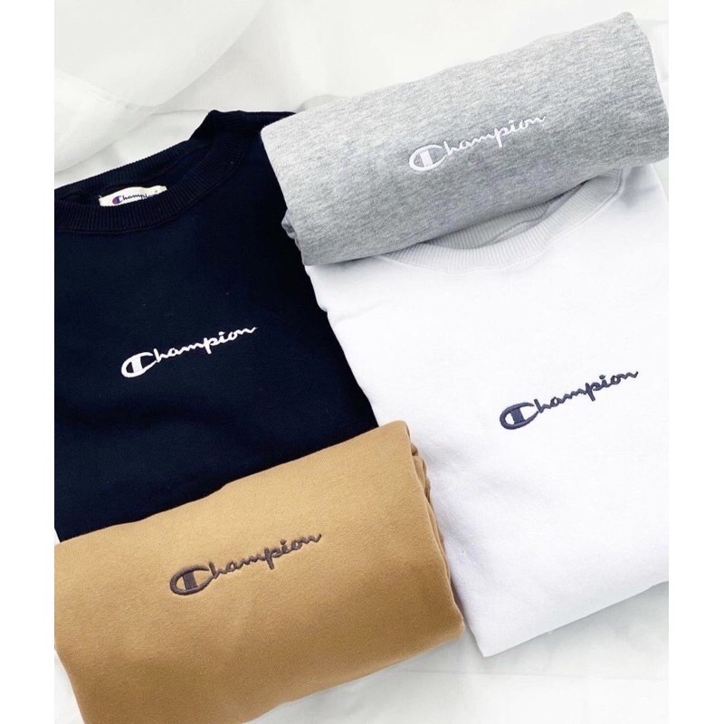 Crewneck Champion Script Logo