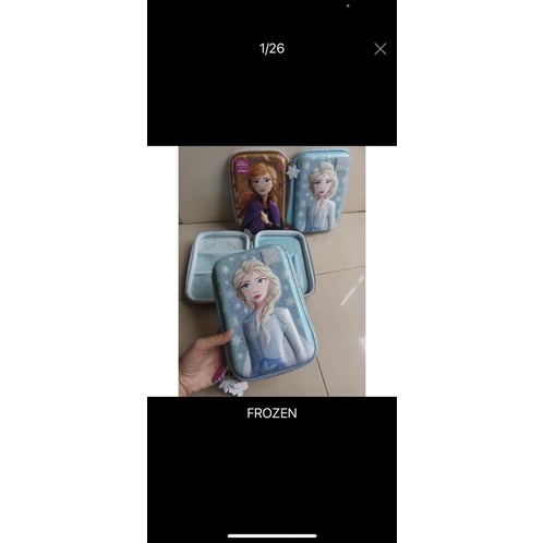 

[COD] KOTAK PENSIL SMIGGLE FROZEN ELSA ANNA / TEMPAT PENSIL KARAKTER FROZEN