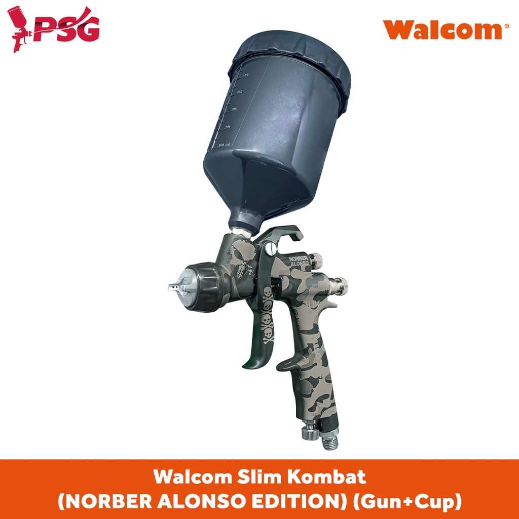 Walcom Slim Kombat Norber Alonso Edition - HTE Clear 1.3mm (Gun+Cup)