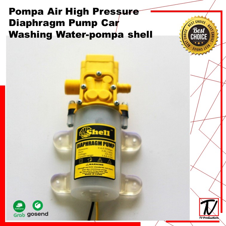 Pompa DC 12Volt Shell High Pressure