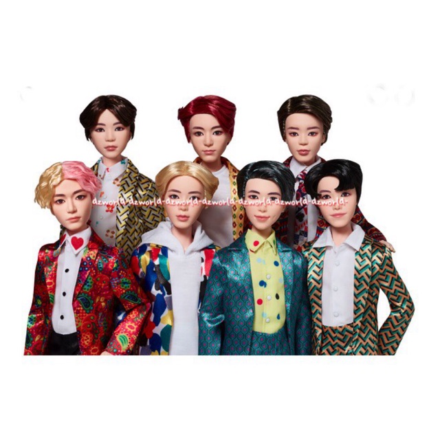 Barbie BTS Doll Koleksi Boneka BTS Grup Band Korea Action Figure