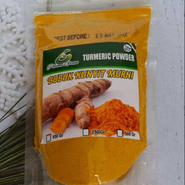 

BUBUK KUNYIT ORGANIK ASLI TURMERIC POWDER 1KG