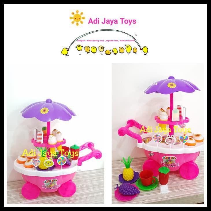 

Mainan es krim sweet ice cream gerobak es krim BERGARANSI