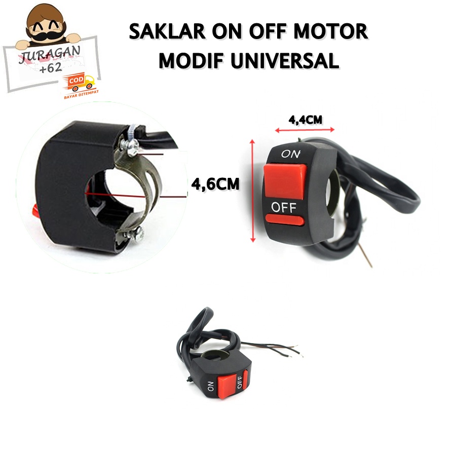 SAKLAR ON OF MOTOR MODIF UNIVERSAL