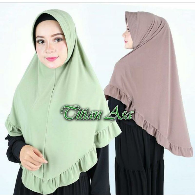 Hijab syari, Bergo jersey Titian Asa Original Zalia