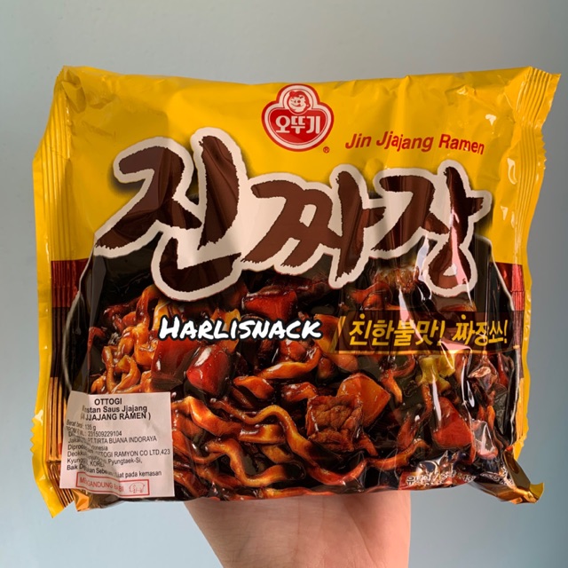 

Ottogi Korean Jin Jjajang Ramen 135gr