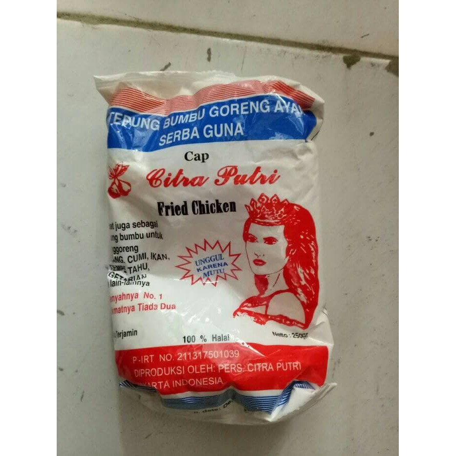 

Tepung Putri / Tepung Bumbu Citra Putri / Tepung Citra Putri 250gr