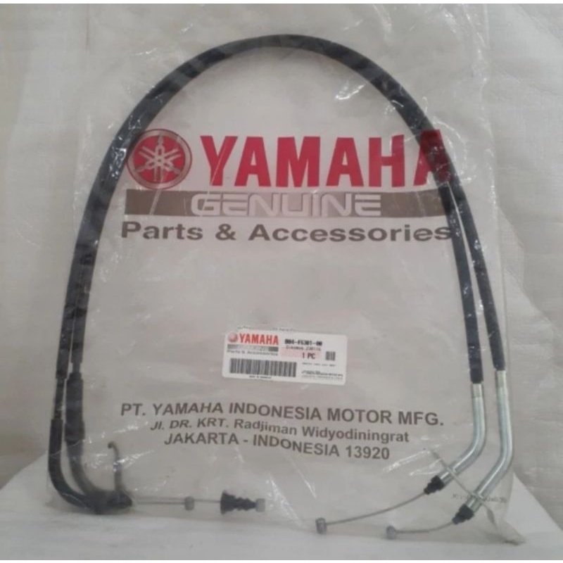 TALI KABEL GAS MT25 MT 25 ASLI ORI YAMAHA B04 F6301 00