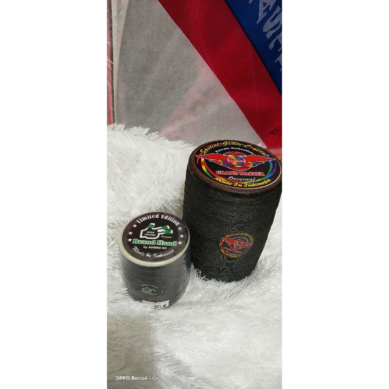 Gelasan turnament ahoed DC Senar mati/ brand hand(bahan putih) vs GM (bahan hitam)