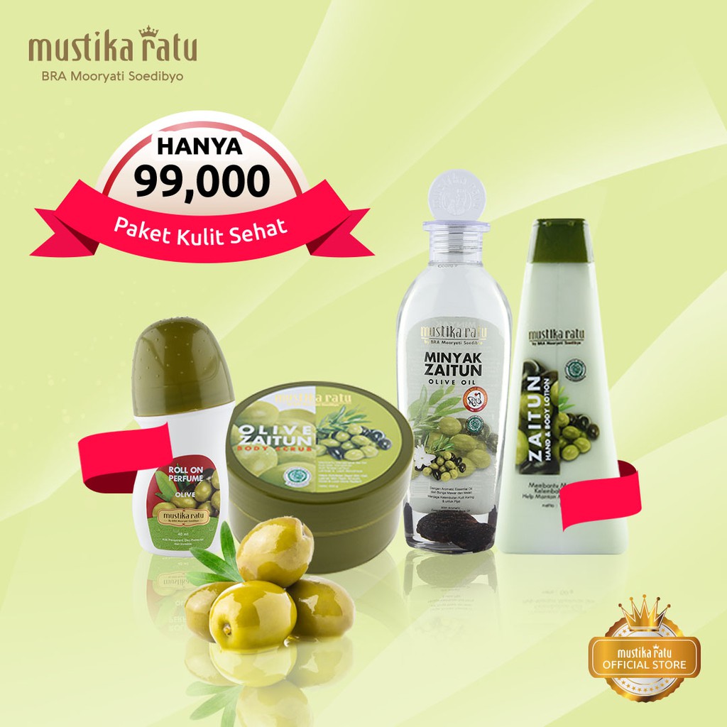 PAKET ZAITUN Mustika Ratu Promo Murah Bundle Zaitun Perawatan Tubuh