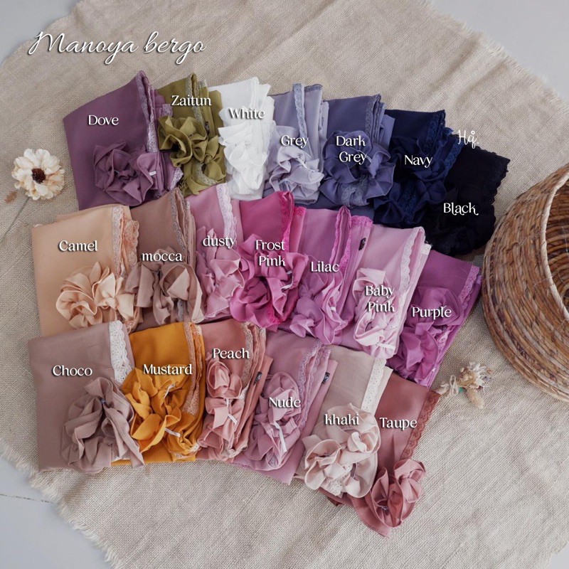 BERGO MARYAM RENDA ORIGINAL HQ / MANOYA BERGO-5