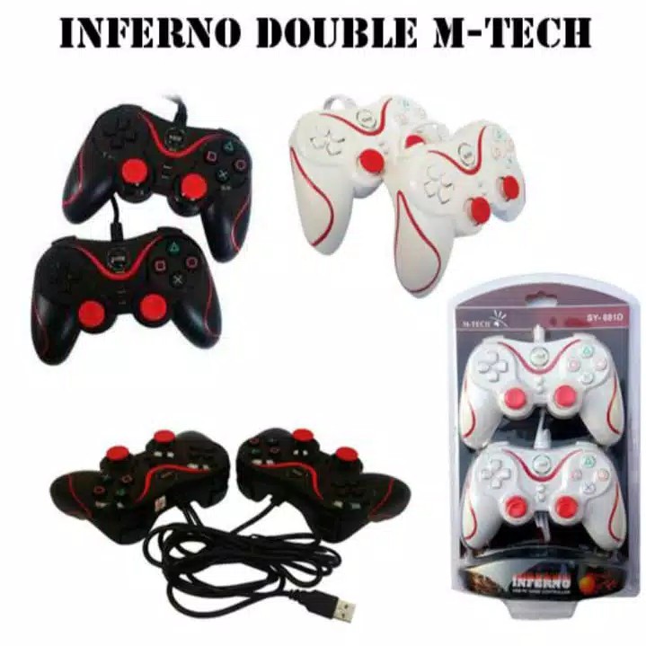 Joystick Stik Gamepade Double Usb M-Tech Inferno – SY881D Kualiatas Terbaik