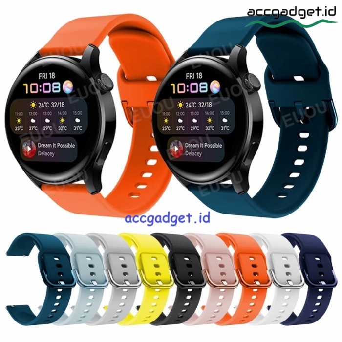 Tali Strap Jam Smartwatch Huawei Watch 3 46mm / Watch GT 3 / GT3 46mm - ACT22 Replacment Strap