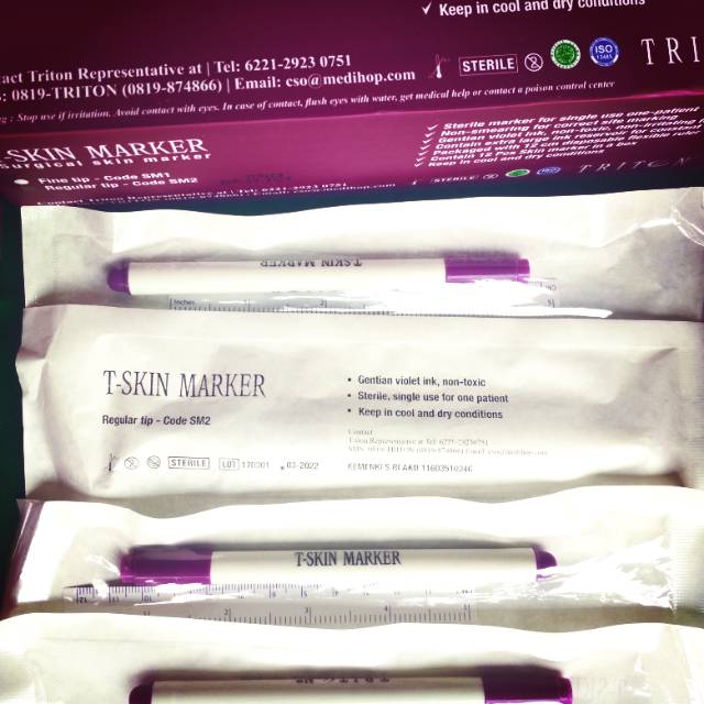 Spidol Operasi T-Skin Marker Triton | Shopee Indonesia