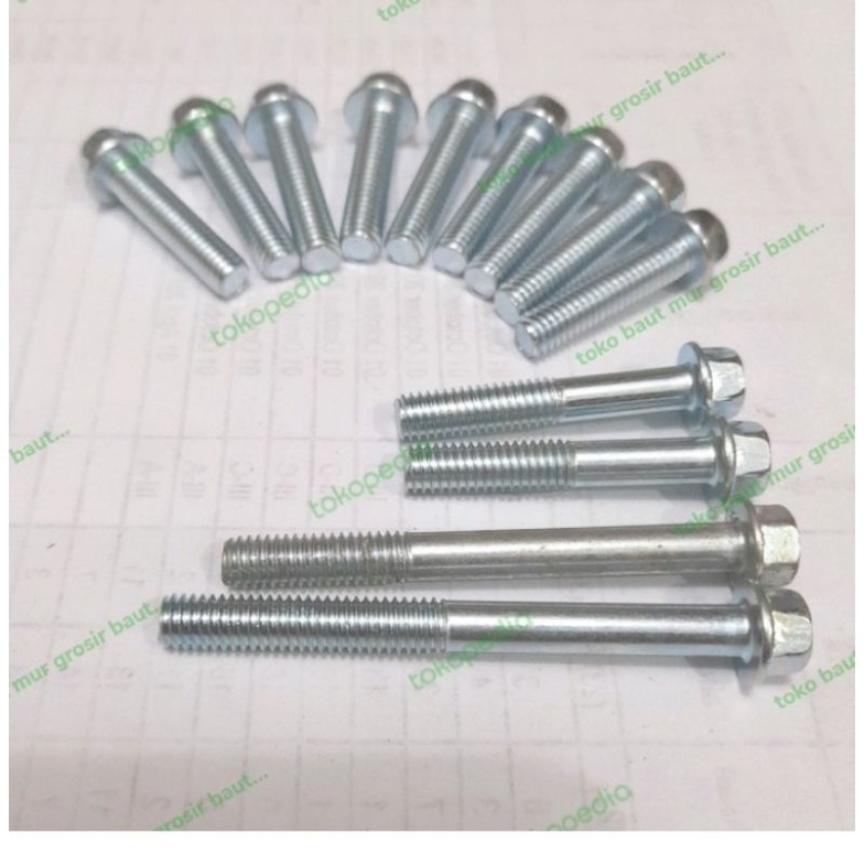 (paket baut blok cvt) baut blok mesin mio lama