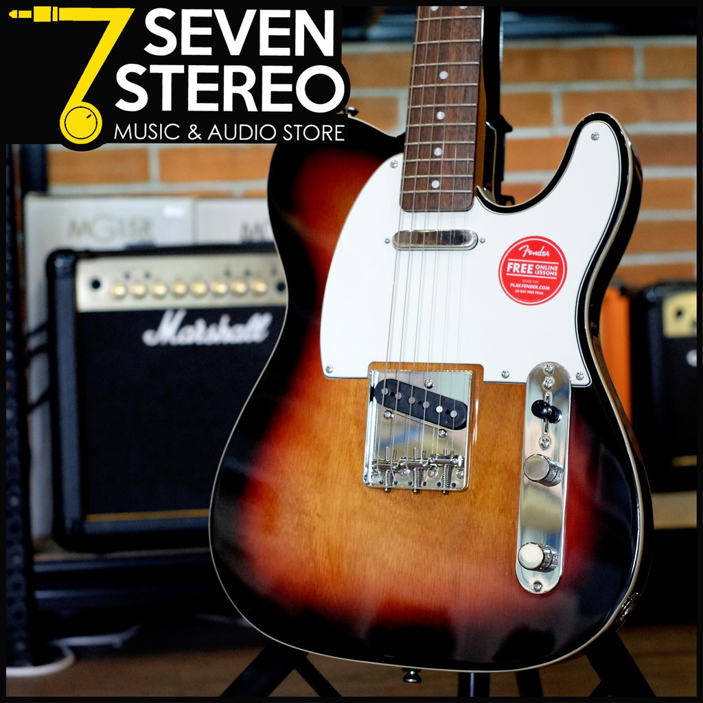 FENDER SQUIER TELECASTER CLASSIC VIBE CUSTOM 3TONE SUNBURST