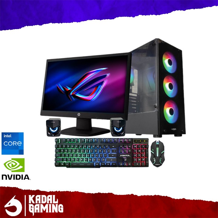 PC GAMING INTEL CORE I5 3470 VGA NVIDIA GTX 750TI FULLSET EDITING CPU