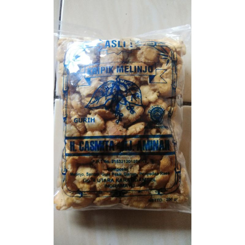 

KRIPIK MELINJO 200gr // Oleh oleh khas Indramayu