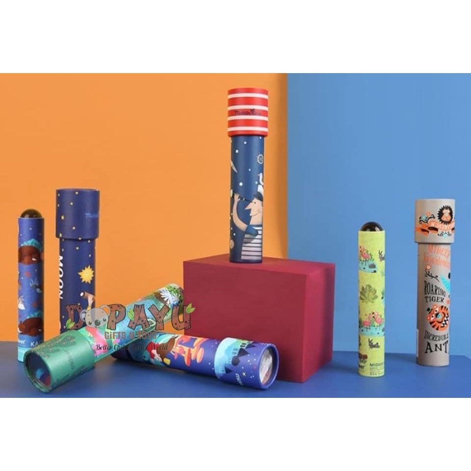 TEROPONG BULAN TELESKOP KALEIDOSKOP MIDEER MAINAN EDUKASI