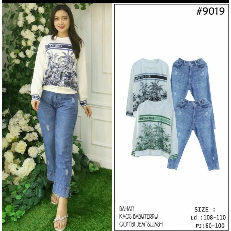 set jeans dior premium by zapa