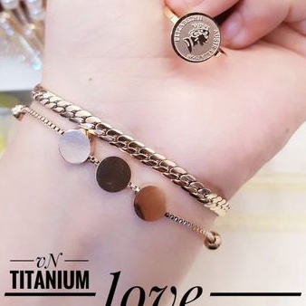 TiTanium set gelang cincin T527