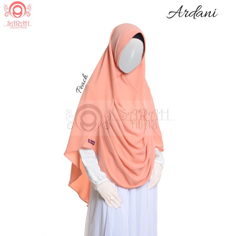 Khimar Ardani,  khimar syar'i pet antem, khimar jumbo , grosir jilbab syar'i BY SARAH HIJAB