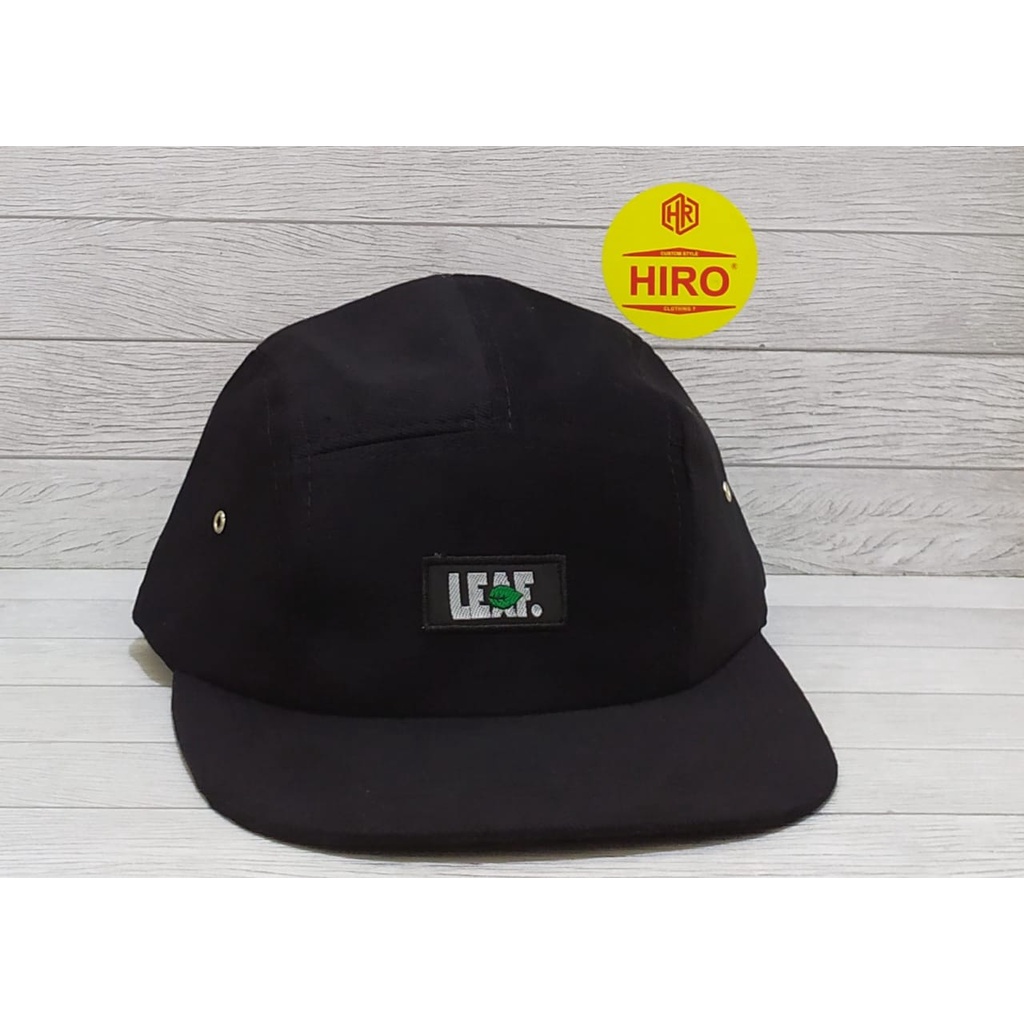 [COD]Topi Distro Pria/Topi Snapback Bordir Lef Lima Panel New Model/Topi Keren