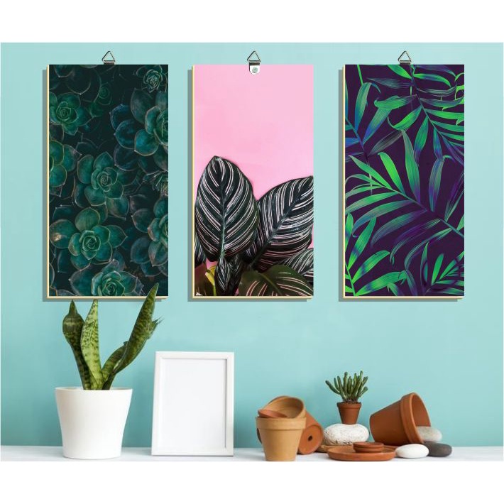 Jual HIASAN DINDING PAJANGAN RUANG TAMU DAUN ASTETIK | Shopee Indonesia