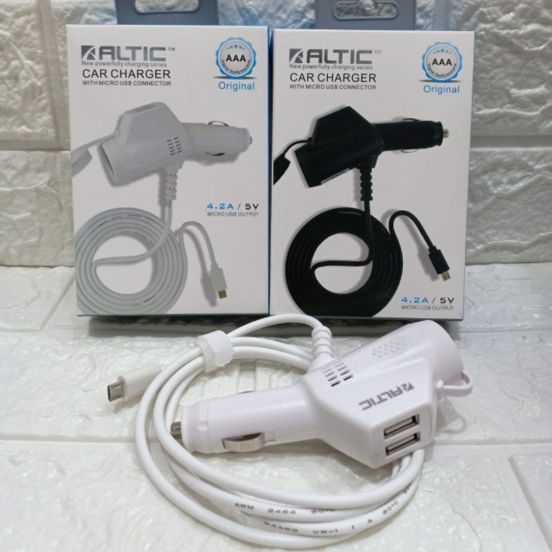 Flash Car Charger Altic 5V/4.2A ORIGINAL 100%