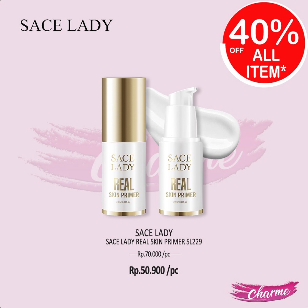 (READY &amp; ORI) Sace Lady Real Skin Primer SL229 SL 229