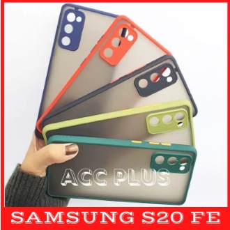 Casing Samsung S20 FE Dove Matte Transparan Slim Fuze Macaron My Choice Case