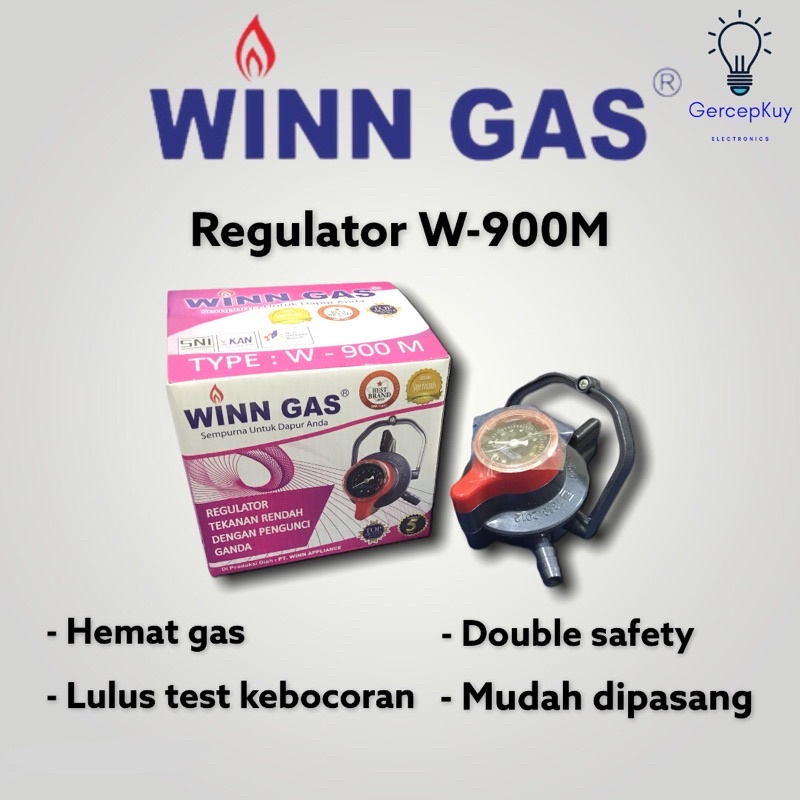 Regulator WINN GAS W 900M Double Safety