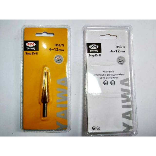 step drill tin Yaiwa -coated 4- 12MM