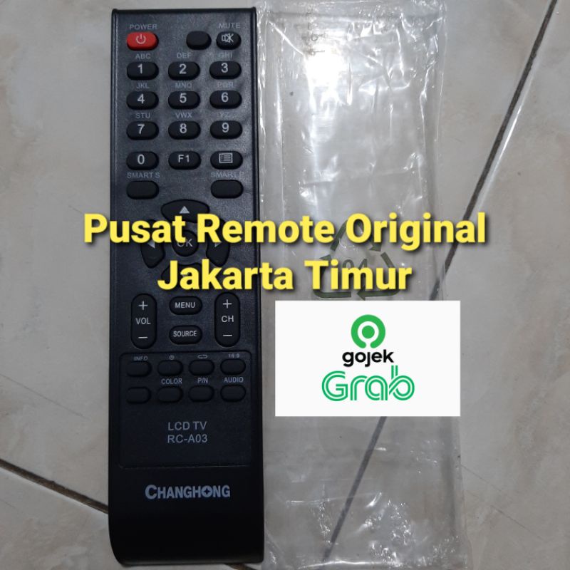 REMOTE REMOT TV CHANGHONG LCD LED RC-A03 SEPERTI ORIGINAL