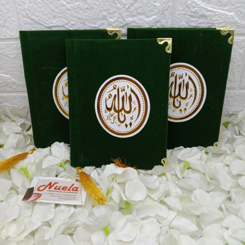 Yasin tahlil bludru hard cover