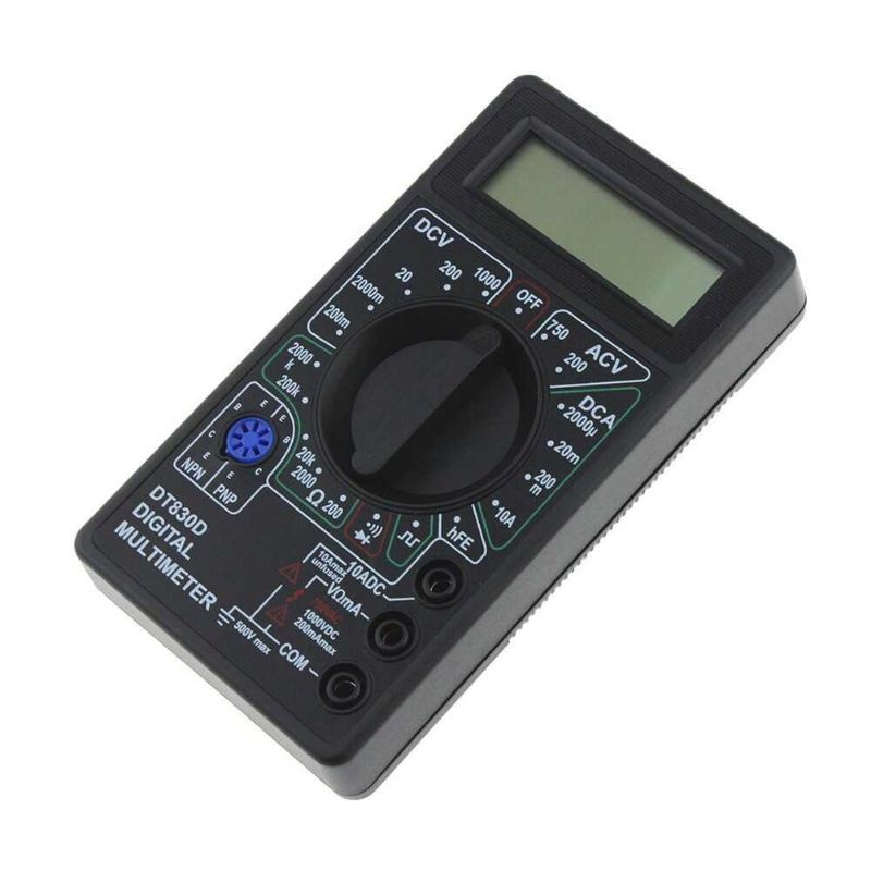 Digital Multimeter Multitester Voltage Alat Tester DT830D