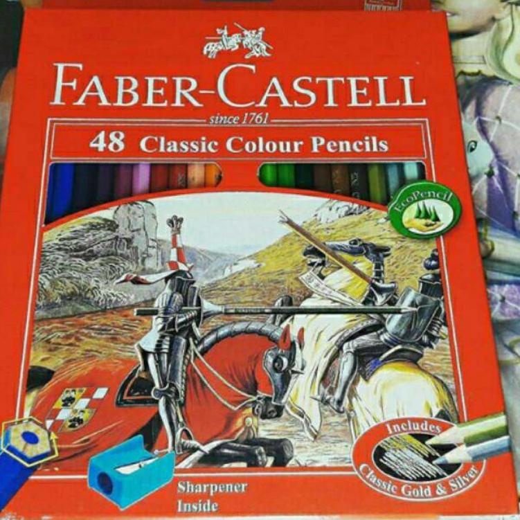 

Tidak Diragukan.. Faber Castell Classic Colour Pencils 48 L