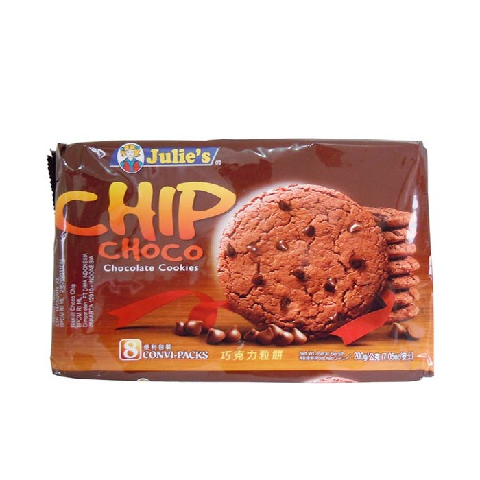 

Julies Choco Chip 200 Gr